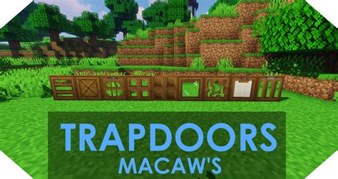 macaw's trapdoors  Just Enough Items: JEI brings
